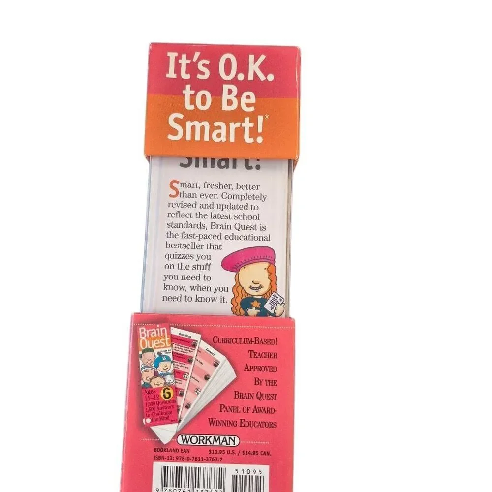 Brain Quest Grade 6 Smart Cards Deck – Revised 3rd Edition (Ages 11-12)